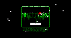 Desktop Screenshot of mattt.org