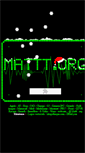 Mobile Screenshot of mattt.org